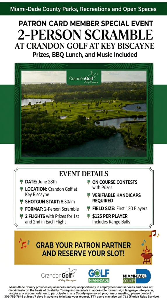 Crandon patron scramble